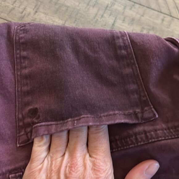 Cabernet 🍷 Colored Skinny Stretch Jeans 👖 by Jessica Simpson - Picture 10 of 17